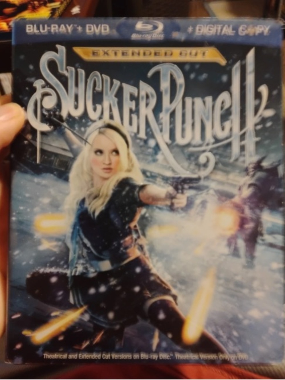 Sucker Punch (Blu-ray + DVD) - Steelbook Style Cover, Blue
